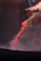 Mount Etna volcano 2006, Eruption Bocca Nuova, From Etna to Stromboli