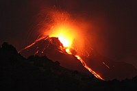 Vulkan Ätna 2006, Eruption Südost Krater