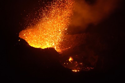Volcano Meradalir/ Fagradalsfjall, August 2022, by Th. Boeckel