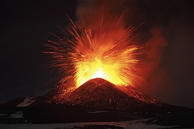 Vulkan Ätna Nov 2013, By Th. Boeckel