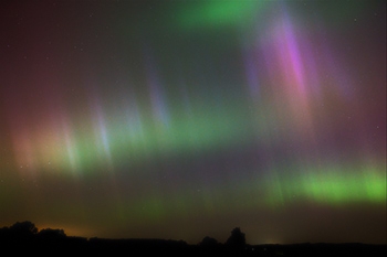  Polarlichter, Aurora Borealis 10 - 11 Mai 2024, Bayern, Deutschland, Europa, by Thorsten Böckel