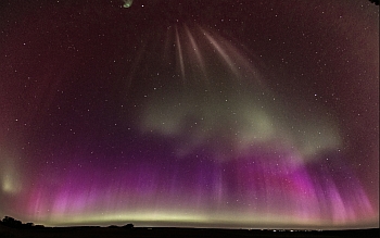 Polarlichter, Aurora Borealis 10 - 11 Mai 2024, Bayern, Deutschland, Europa, by Thorsten Böckel
