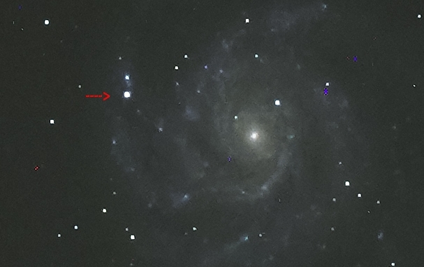 15.06.2023, Supernova 2023ixf in M101, by Th. Boeckel