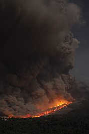 Mt. Sinabung Volcano, by Th Boeckel